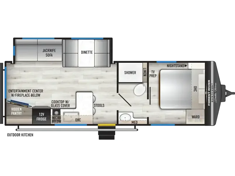 2027 East To West Della Terra 250RE exterior