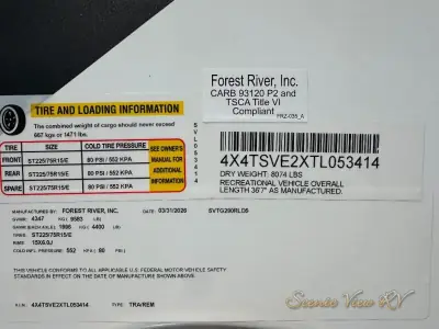2026 Forest River Grand Surveyor 290RLDS photo 19