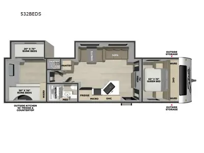 2027 Shasta Rvs i-5 Edition 532BEDS photo 2