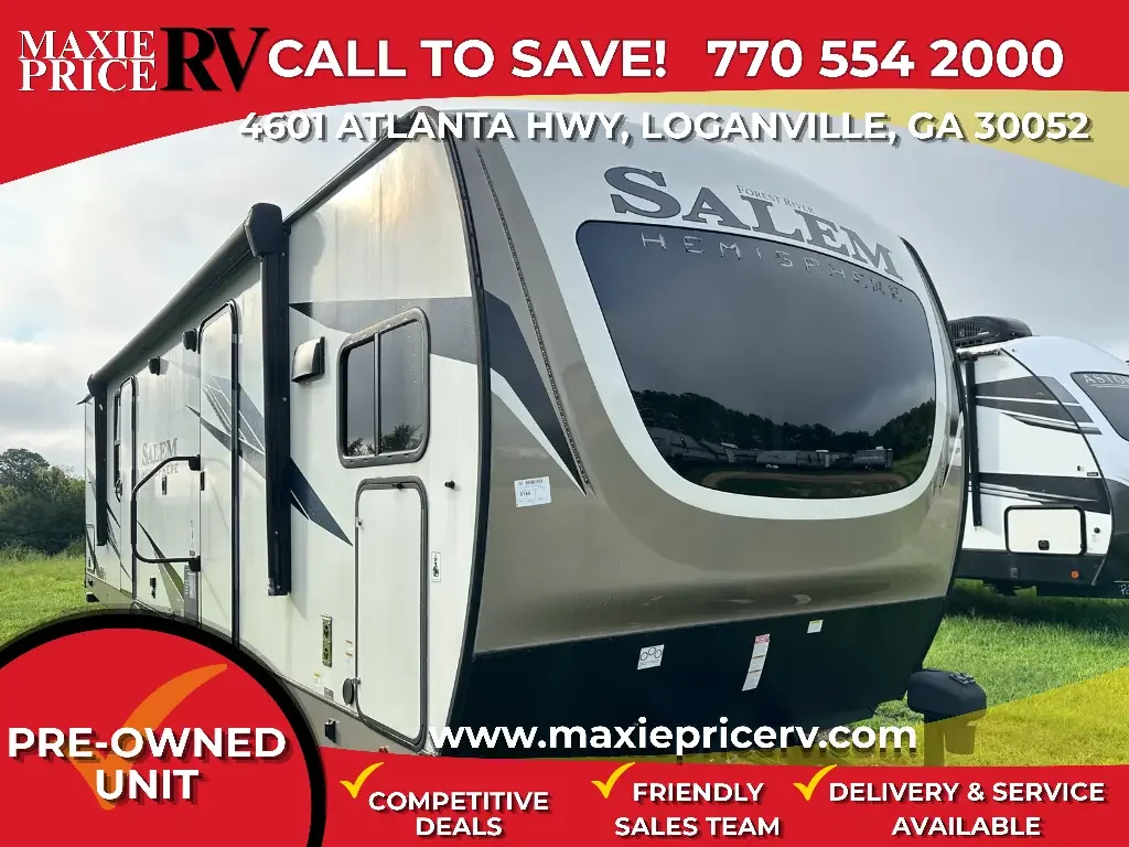 2022 Forest River Salem Hemisphere 270FKS exterior