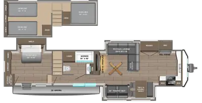 2026 Jayco Jay Flight Bungalow 404LOFTDS photo 2