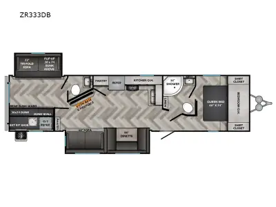 2023 Crossroads Zinger ZR333DB photo 2