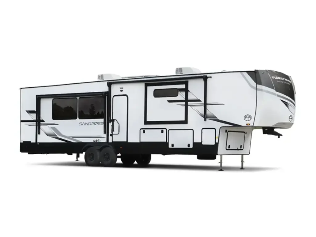 2027 Forest River Sandpiper 3800RK exterior