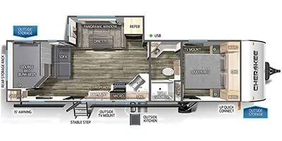2023 Forest River CHEROKEE 263GDK photo 2