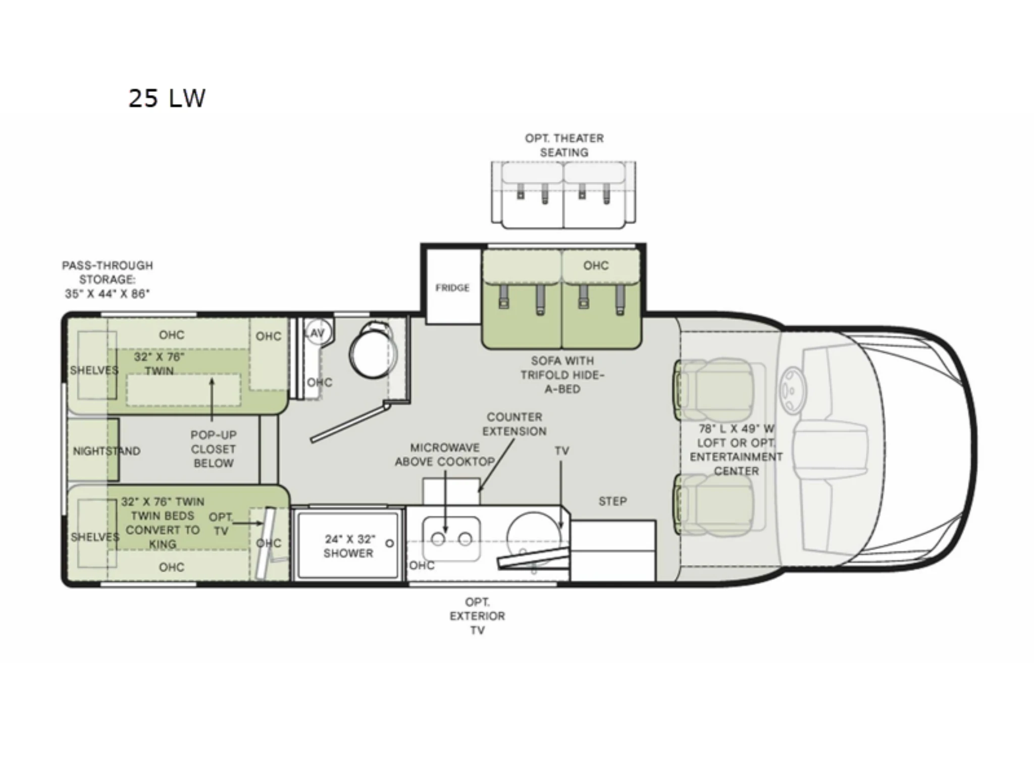 2024 Tiffin Motorhomes Wayfarer exterior