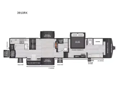 2027 Keystone Alpine 3910RK photo 2