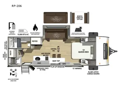 2027 Forest River R Pod RP-206 photo 2