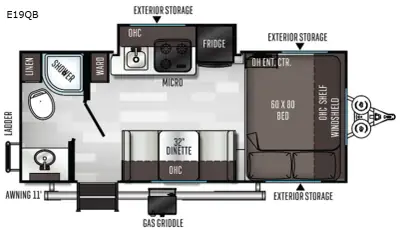 2021 Forest River Flagstaff E-Pro E19QB photo 2
