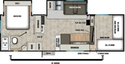 2026 Coachmen Chaparral 218SE photo 6