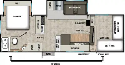 2026 Coachmen Chaparral 218SE photo 5