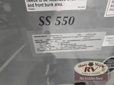 2026 Palomino Backpack Edition SS-550 photo 16