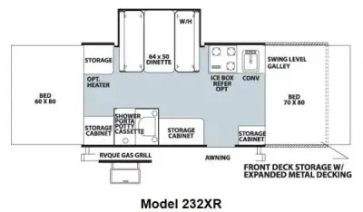 2013 Forest River Rockwood Freedom Series 232XR photo 2
