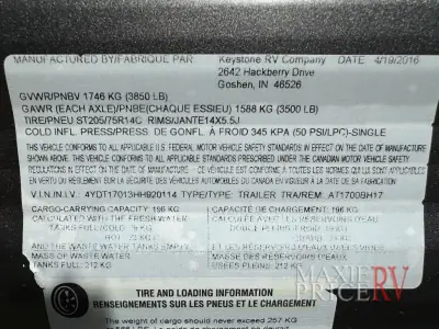 2017 K-Z Spree Connect C200RBT photo 36