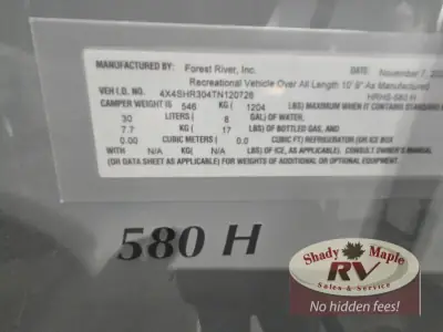 2026 Palomino Backpack Edition B-580H photo 13