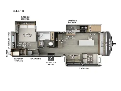 2026 Forest River Rockwood Signature 8339FK photo 2