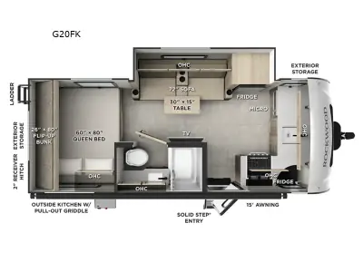 2026 Forest River Rockwood GEO Pro G20FK photo 2