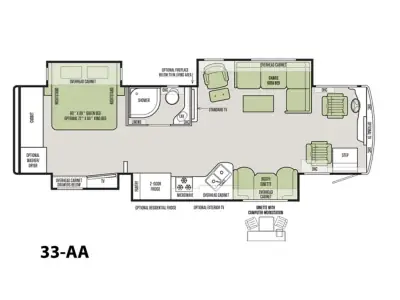 2015 Tiffin Motorhomes Allegro RED 33 AA photo 2