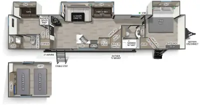 2026 Forest River Cherokee Timberwolf 39DC photo 2