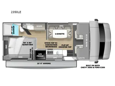 New 2026 Forest River RV Sunseeker LE 2350LE Chevy