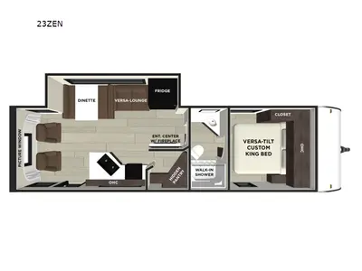 New 2026 Forest River RV Wildwood X-Lite 23ZEN