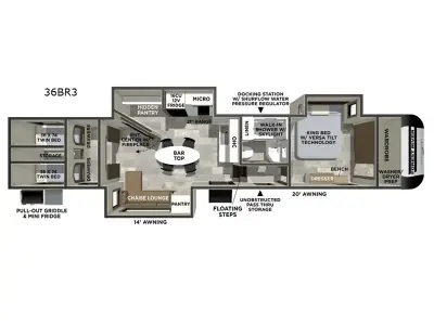 2027 Forest River Impression 36BR3 photo 2