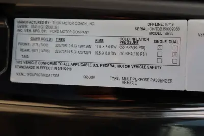 2019 Thor Motor Coach Omni BB35 photo 35