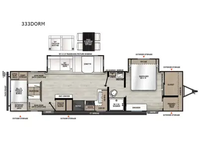 2026 Coachmen Catalina Legacy Edition 333DORM photo 2