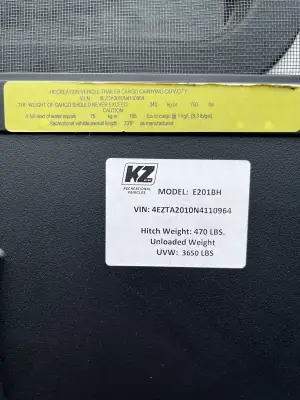 2022 K-Z ESCAPE E201BH photo 9