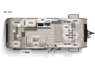 2022 Forest River R Pod RP-192 photo 2