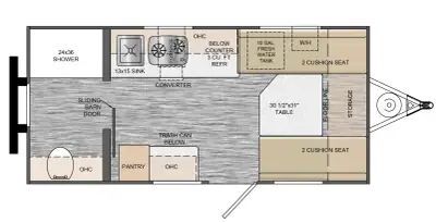 2025 Travel Lite ROVE LITE 14FB photo 2