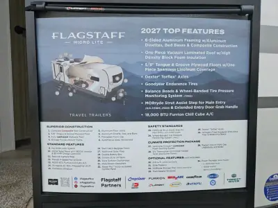 2027 Forest River Flagstaff Micro Lite 22FBS photo 30