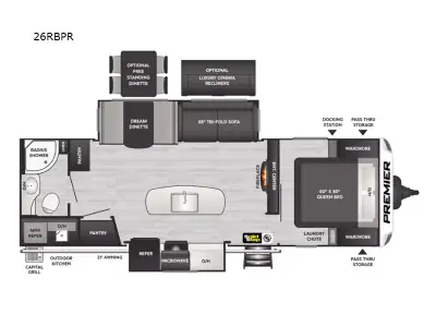 2023 Keystone Premier Ultra Lite 26RBPR photo 2