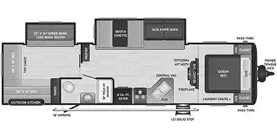 2021 Keystone Hideout 318 BR photo 2