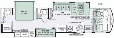 2016 Thor Motor Coach Challenger 37TB photo 2