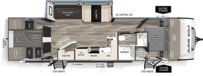 2026 Forest River Cherokee Alpha Wolf 29DCB photo 2