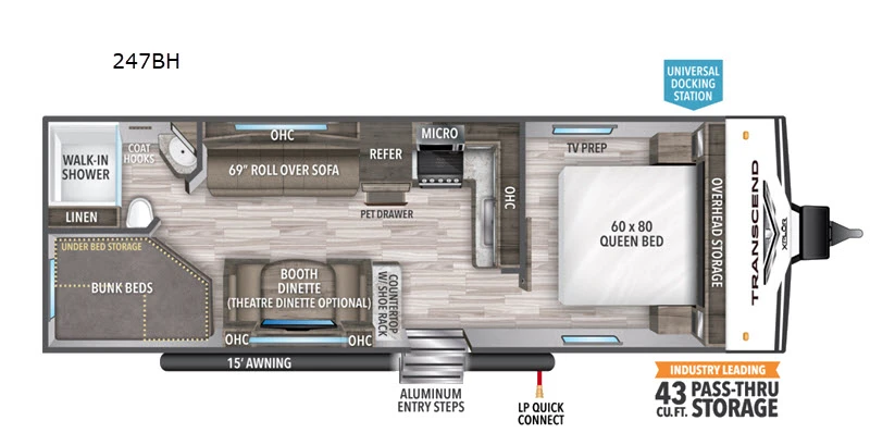 2020 Grand Design Transcend Xplor exterior