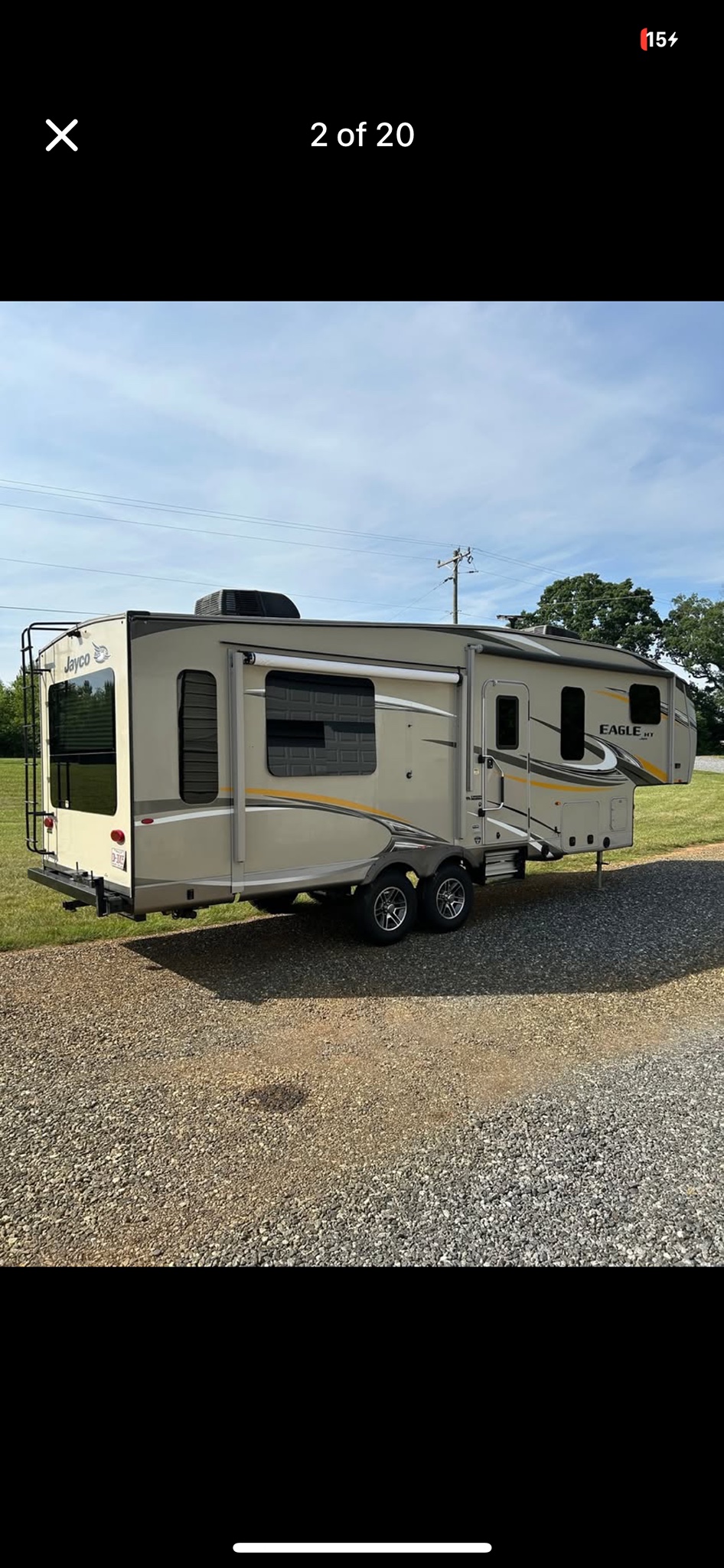 2017 JAYCO EAGLE HT exterior