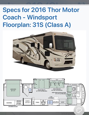 2016 THOR MOTOR COACH WINDSPORT photo 14