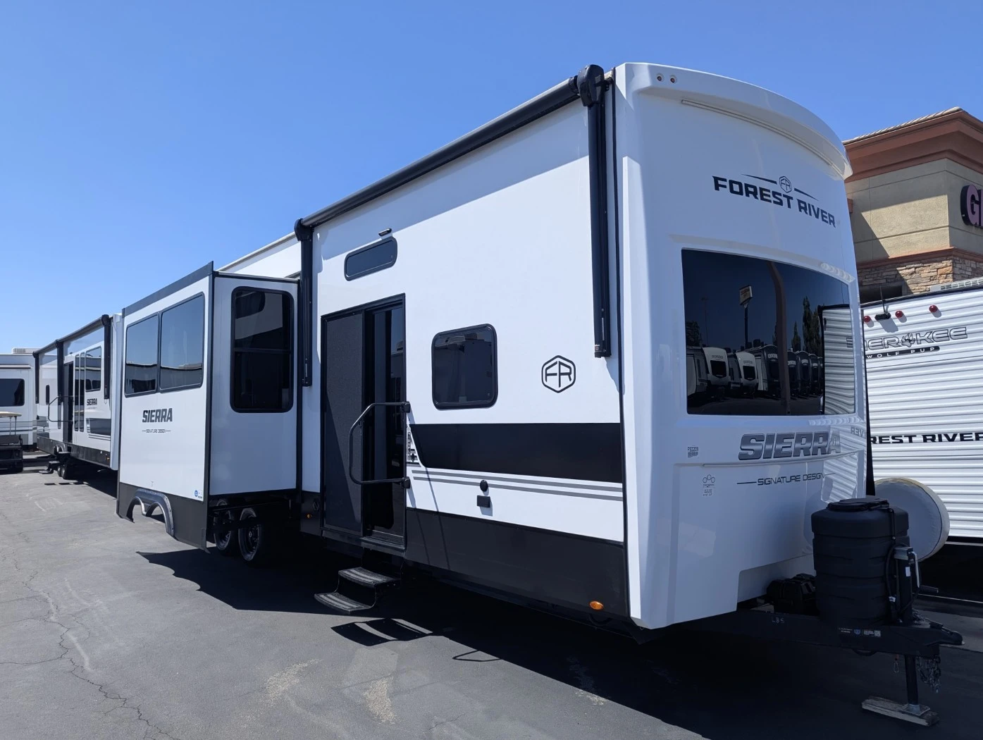 2027 Forest River Sierra Destination exterior