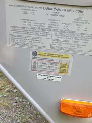 2021 LANCE 2075 TRAVEL TRAILER photo 5
