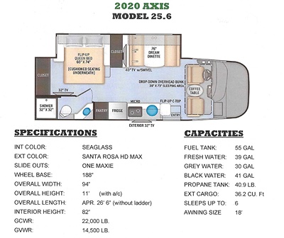 2022 THOR MOTOR COACH AXIS photo 26