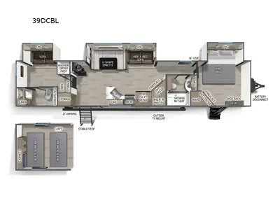 2027 Forest River Cherokee Timberwolf Black Label Destination photo 50