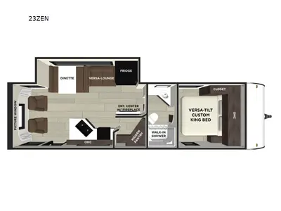 New 2026 Forest River RV Wildwood X-Lite 23ZEN