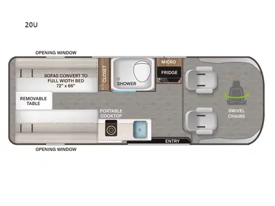 New 2026 Thor Motor Coach Sequence Sport 20U