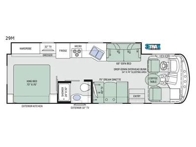 Used 2019 Thor Motor Coach Hurricane 29M