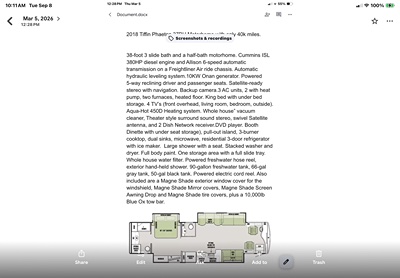 2018 TIFFIN MOTORHOMES PHAETON photo 16