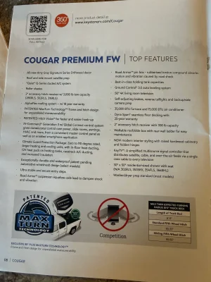 2021 KEYSTONE COUGAR HALF-TON photo 9