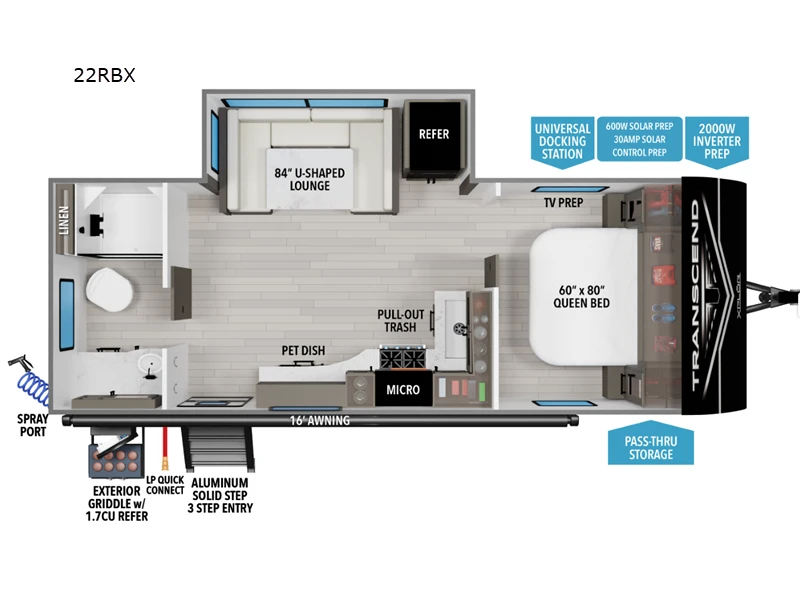 2026 Grand Design Transcend Xplor exterior