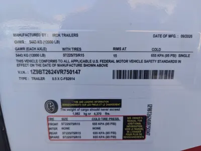 2027 Irok Trailers FS Classic Line Irok FS 2614 photo 31