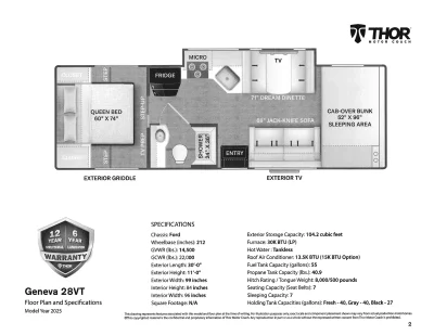 2025 THOR MOTOR COACH GENEVA photo 18